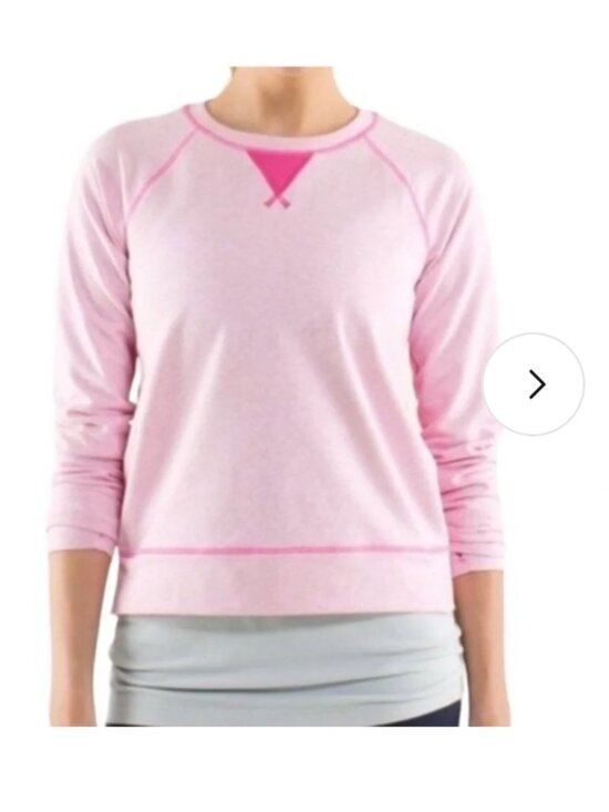lululemon athletica Sweaters - Lululemon Pink Voyage Pullover